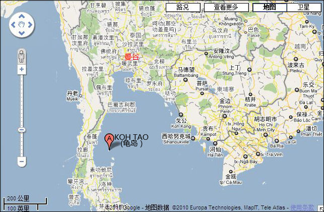 龟岛google地图